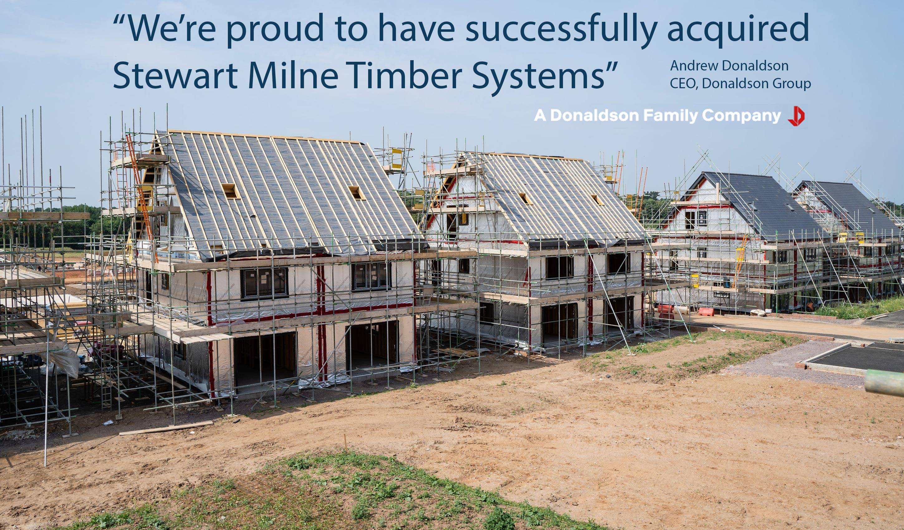 The Donaldson Group acquires Stewart Milne Timber Systems Donaldson