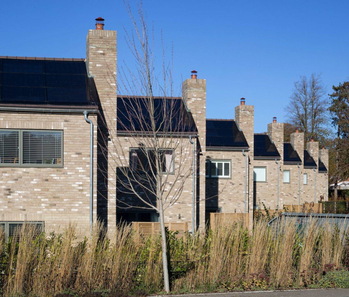 Residential houses built using DTS materials